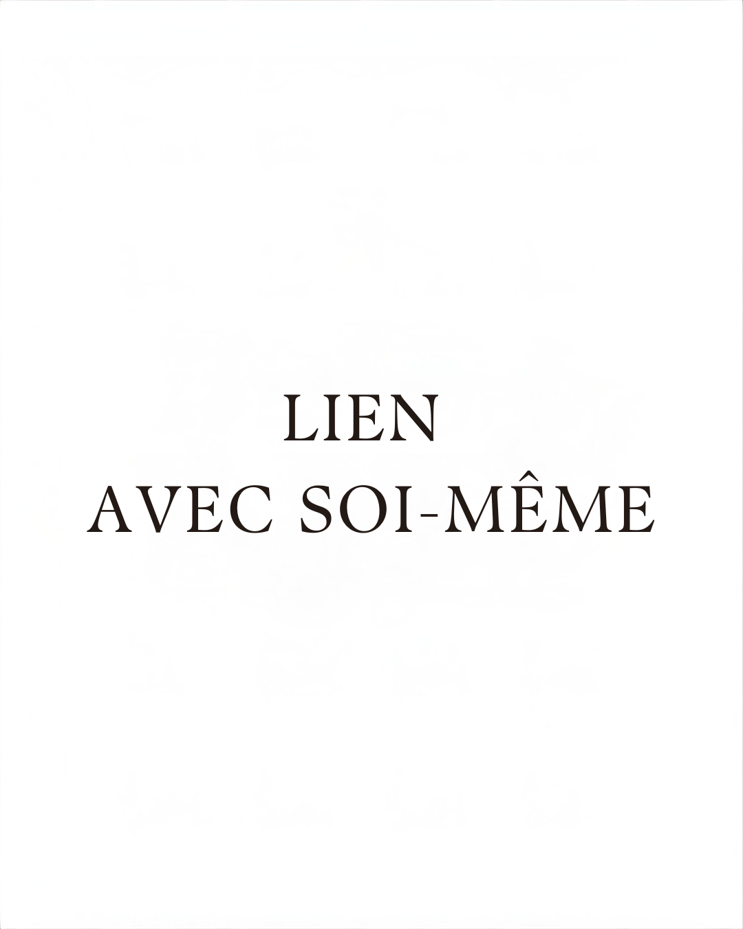 La dissolution du lien avec soi-même (le contrat intérieur & l'auto-sabotage)