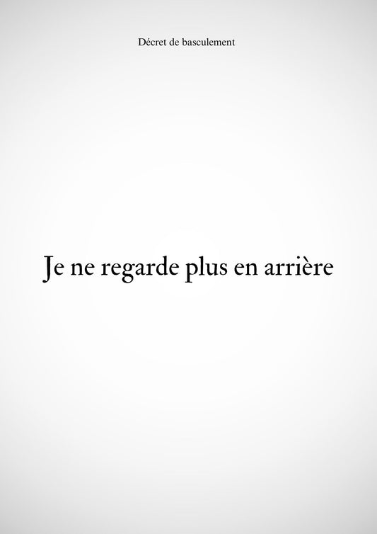 Décret de basculement