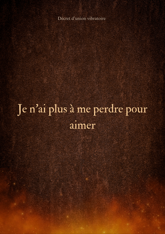Décret d'union vibratoire