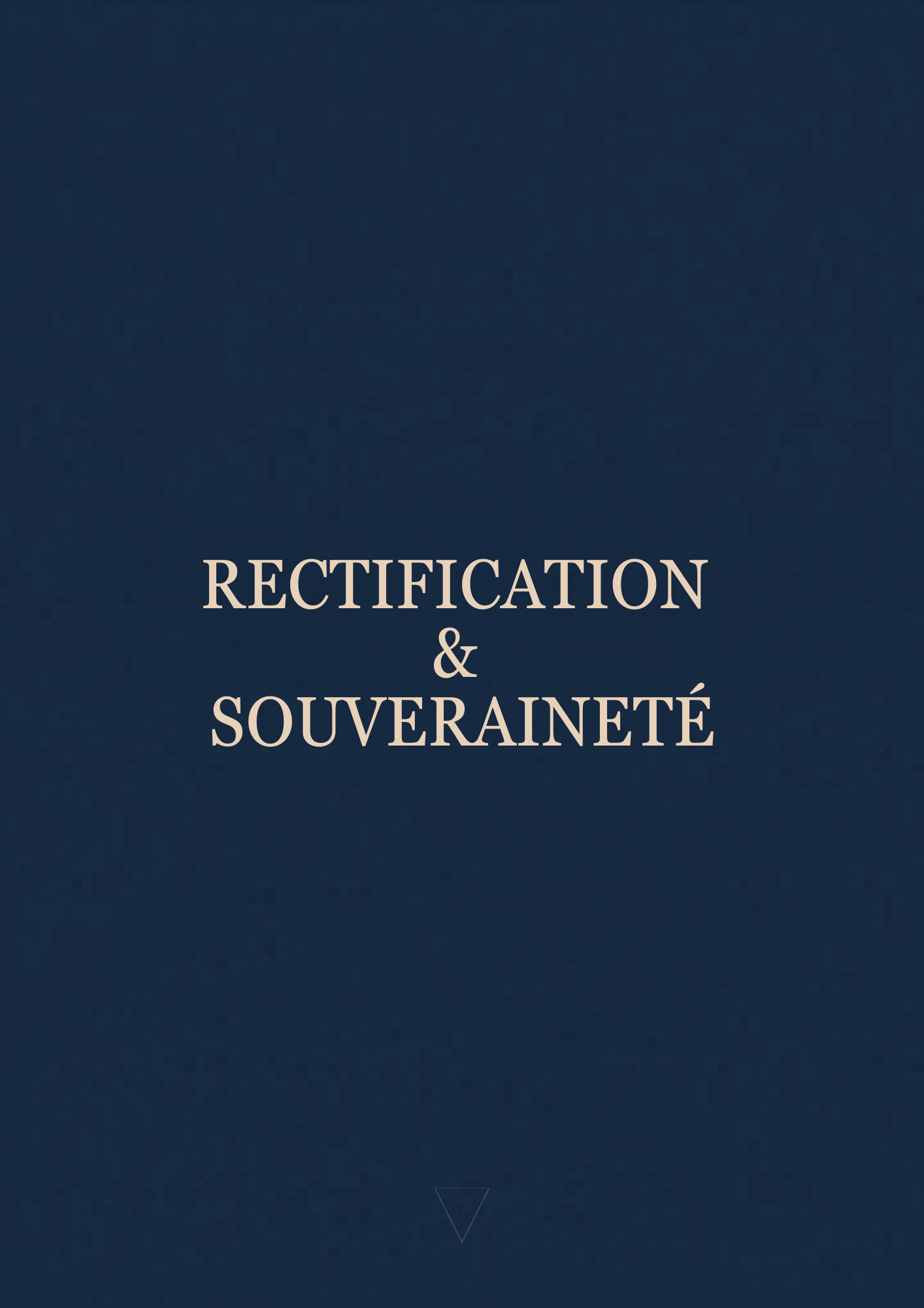 LE PROTOCOLE DE RECTIFICATION