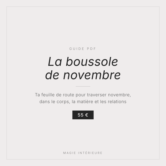 Boussole de novembre
